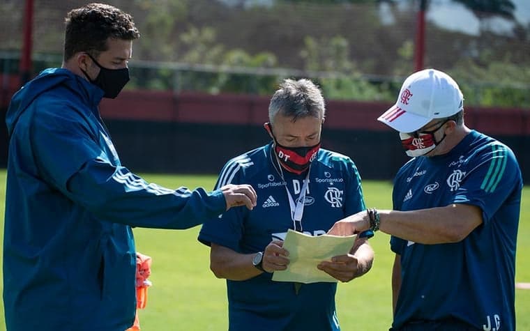 Treino Flamengo - Domènec Torrent