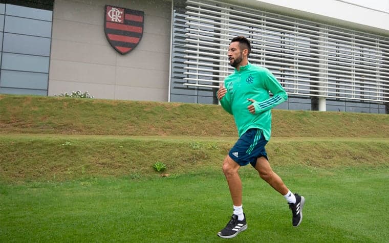 Treino Mauricio Isla - Flamengo