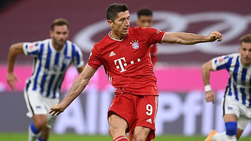 Lewandowski - Bayern x Hertha