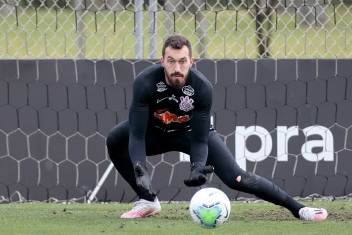 Walter - Treino Corinthians