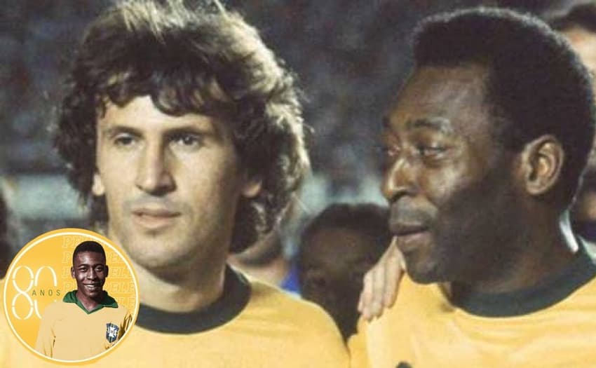 Zico e Pelé