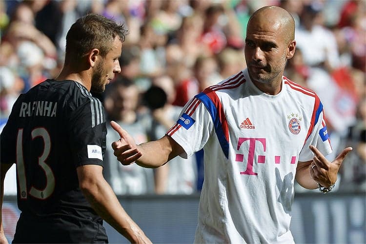 Rafinha e Guardiola