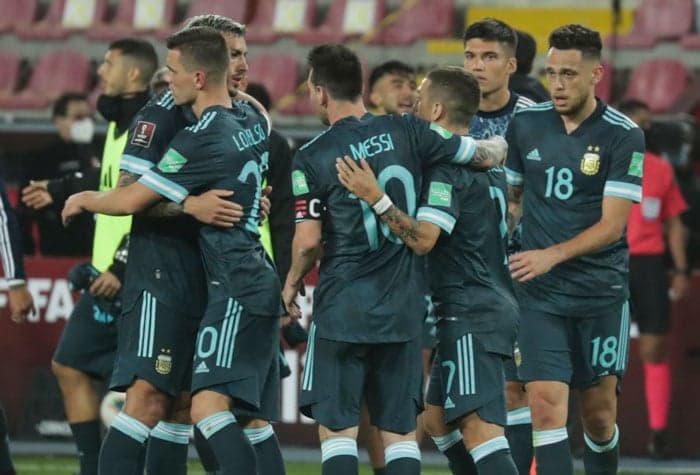 Peru x Argentina - Comemoração