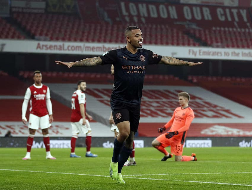 Arsenal x Manchester City - Gabriel Jesus