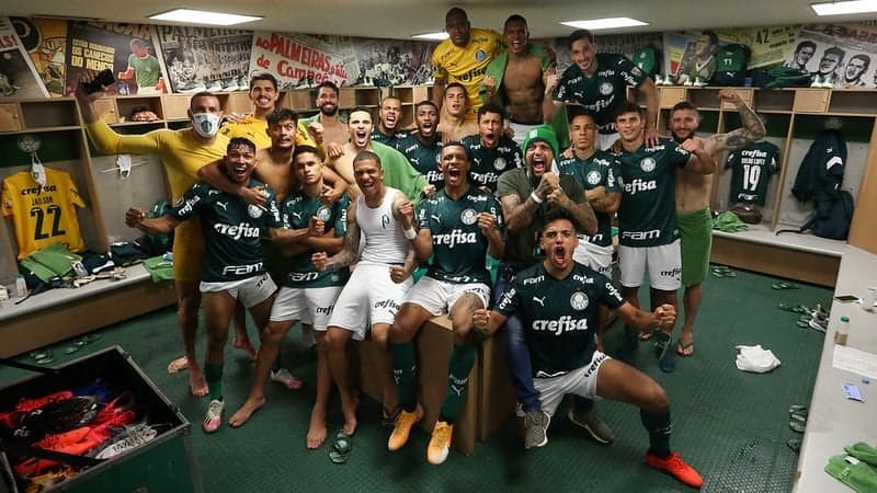 Palmeiras comemoração