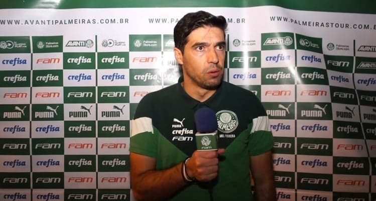 Abel Ferreira coletiva