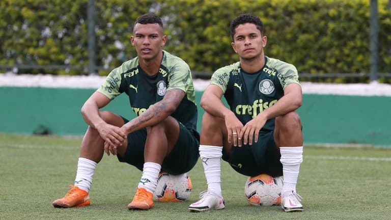 Gabriel Veron e Gabriel Silva
