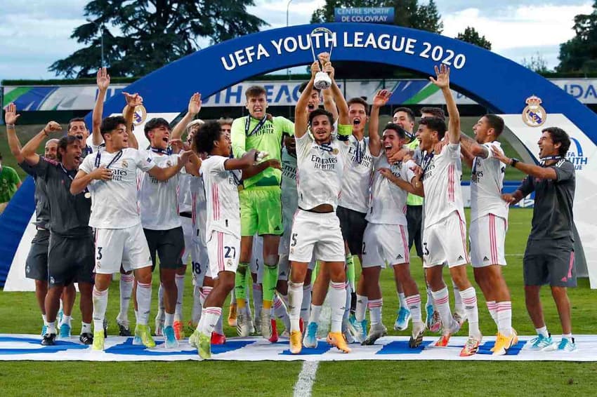 Real Madrid campeão da Liga dos Campeões sub-19