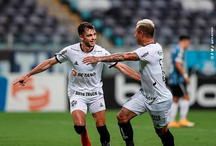 Grêmio x Atlético-MG - Comemoração