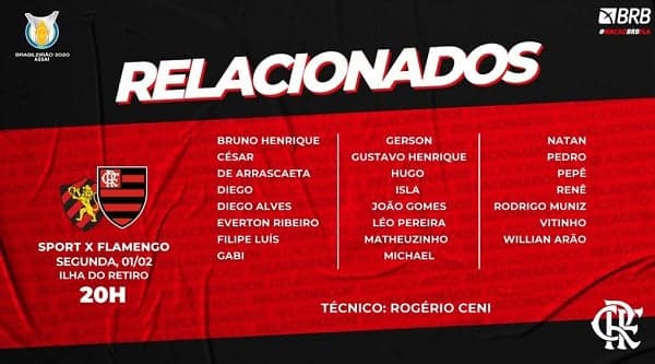 Flamengo - Relacionados