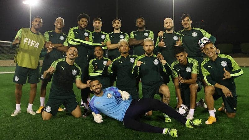 Palmeiras treino qatar