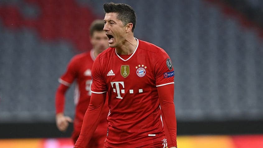 Robert Lewandowski - Comemorando