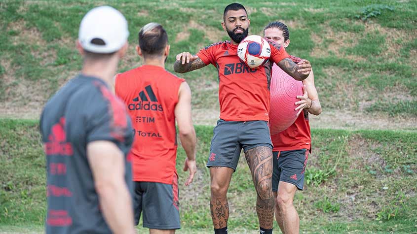 Treino do Flamengo - Gabigol