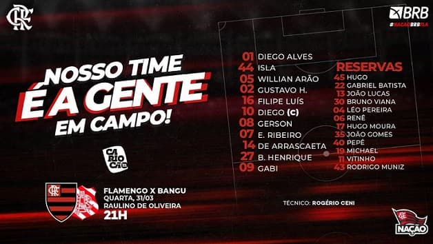 Flamengo x Bangu