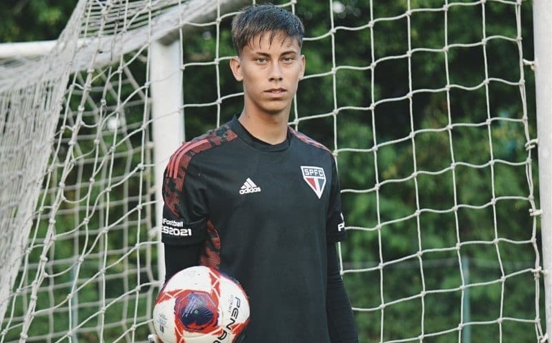 Leandro Mathias, goleiro do Sub-17