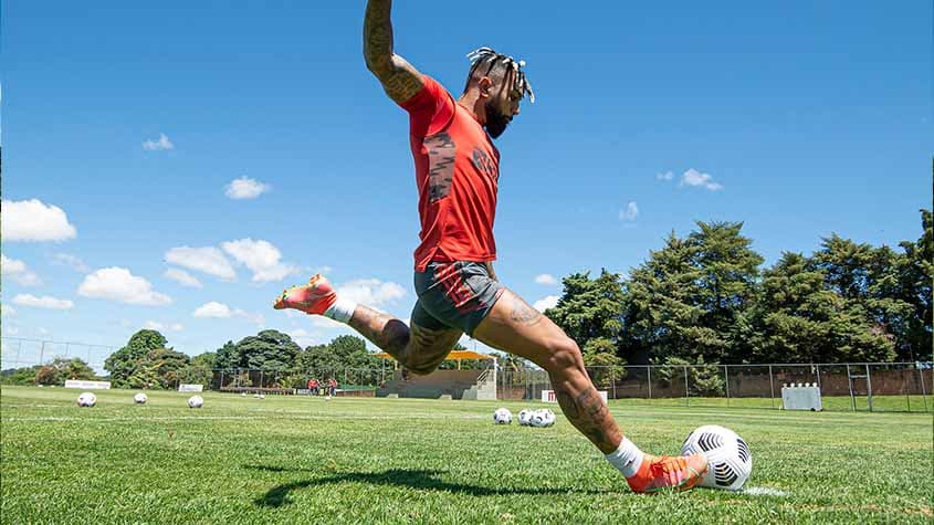 Treino Flamengo - Gabigol