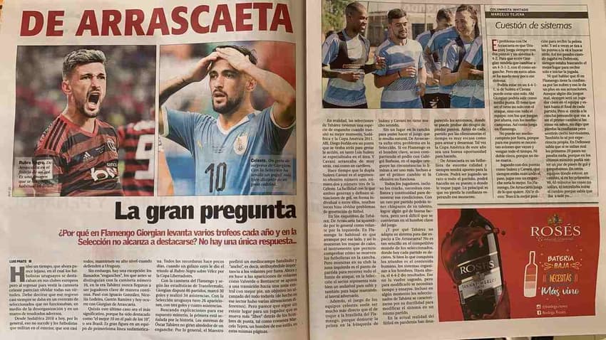 Imprensa Uruguaia - Arrascaeta