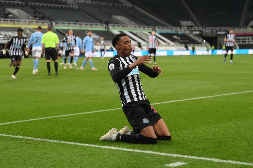 Newcastle x Manchester City - Willock