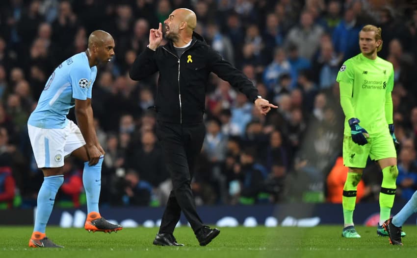 Manchester City x Liverpool - Champions League 2017/18 - Guardiola