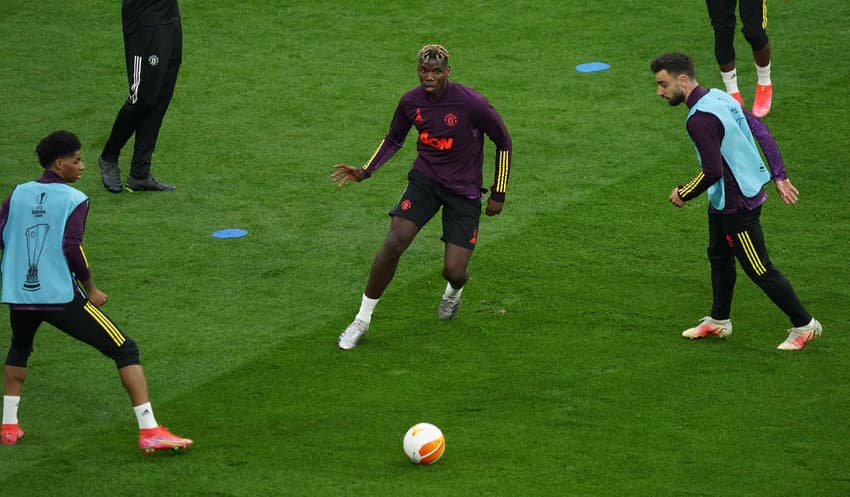 Treino Manchester United