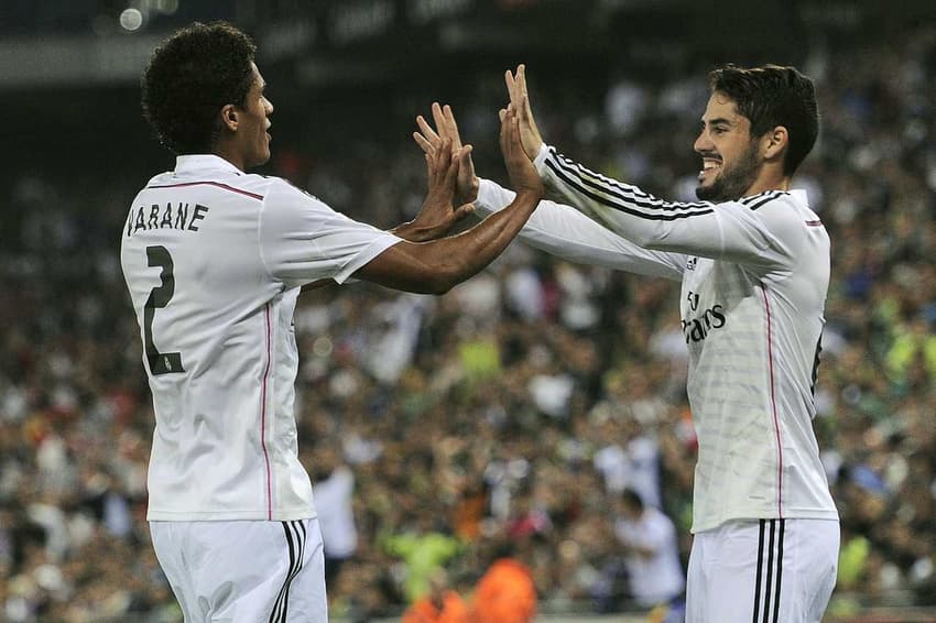 Varane e Isco - Real Madrid