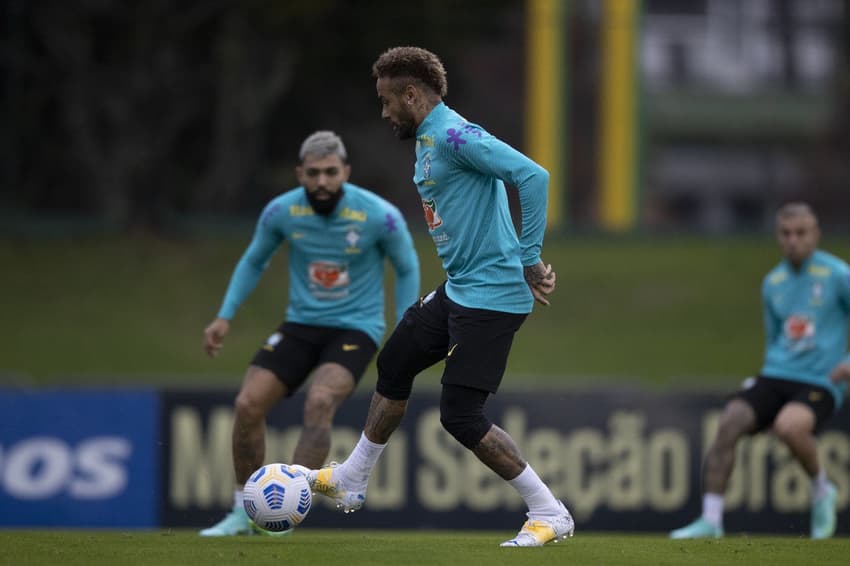 Treino Seleção Brasileira