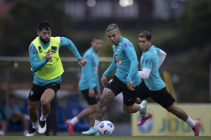 Treino Seleção Brasileira