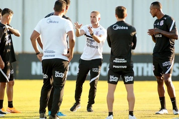 Sylvinho - Treino Corinthians