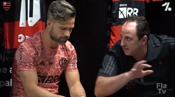 Diego e Rogério Ceni - Flamengo