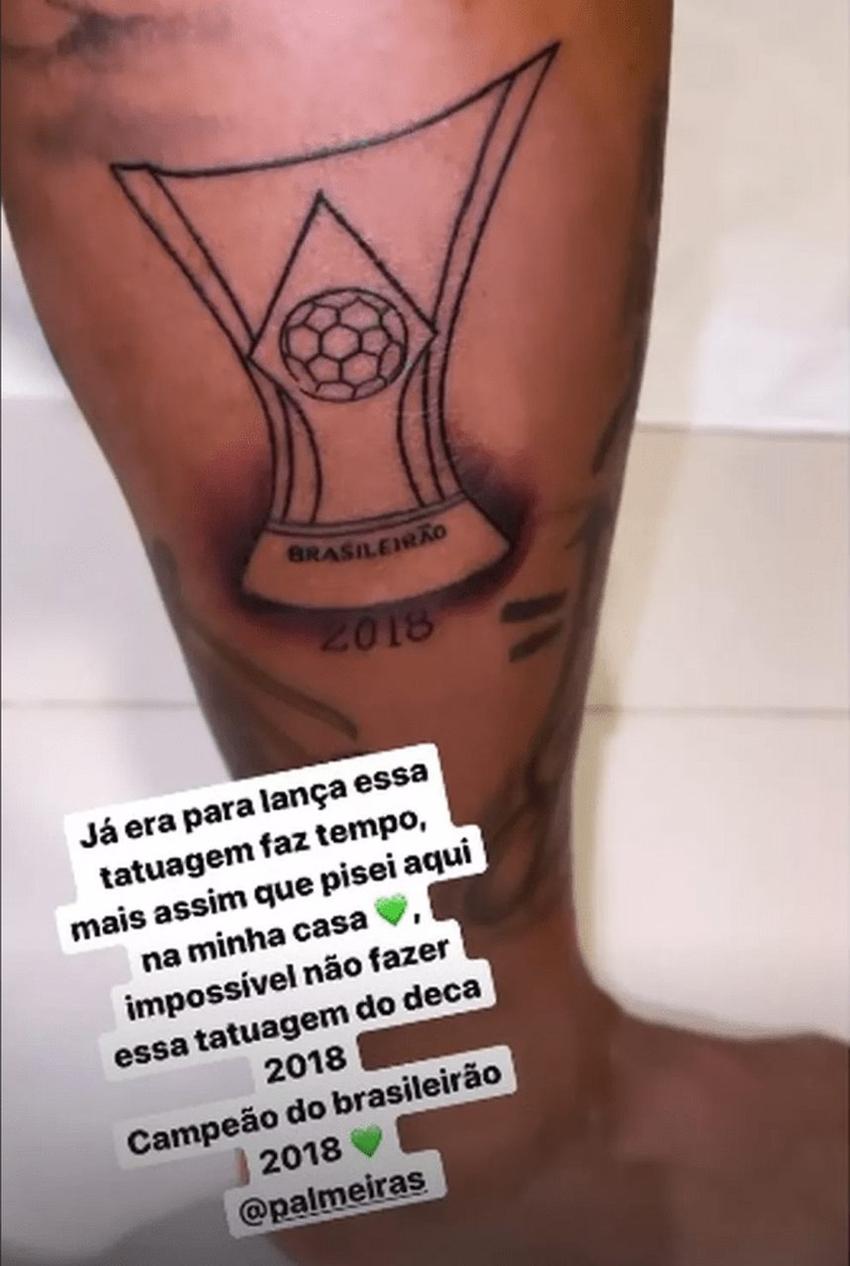 Deyverson tatuagem