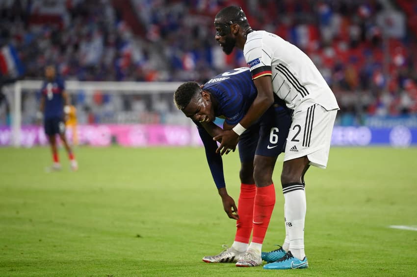 França x Alemanha - Pogba e Rüdiger