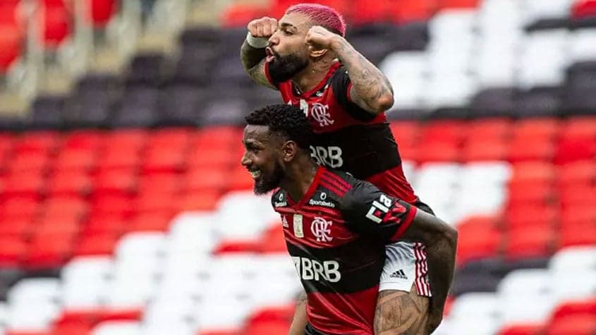 Gerson e Gabigol Flamengo