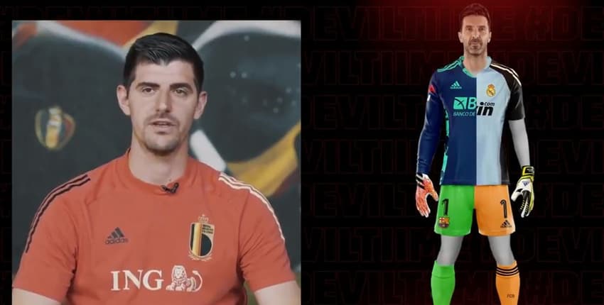 Courtois - goleiro perfeito