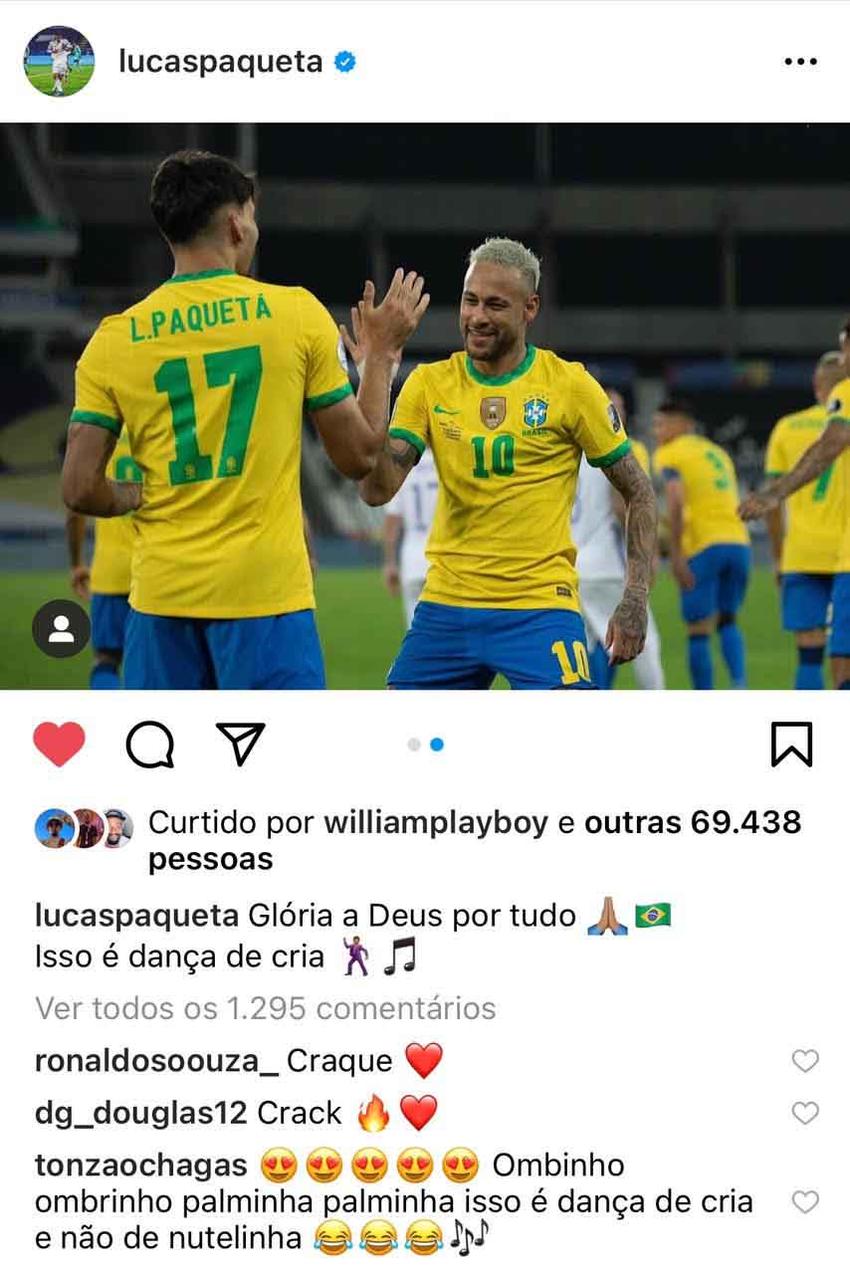 Neymar Paquetá print