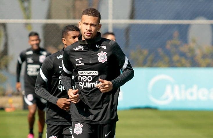 João Victor - Treino Corinthians