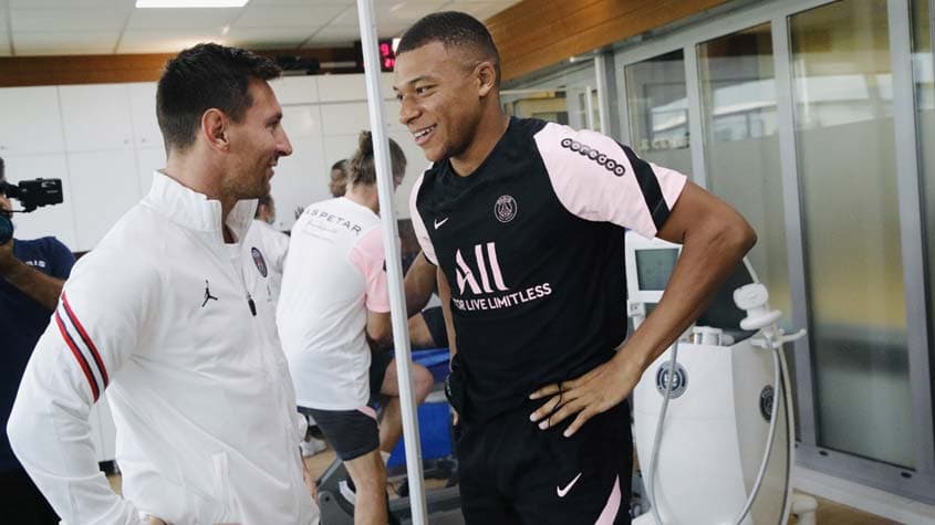 Mbappé e Messi