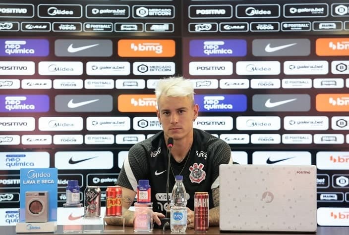 Coletiva Roger Guedes - Corinthians