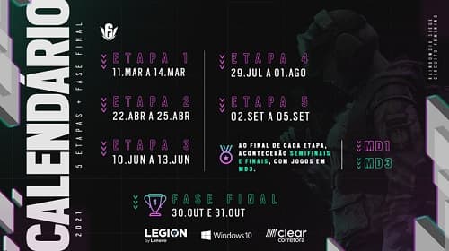 Imagem: Rainbow Six Esports Brasil