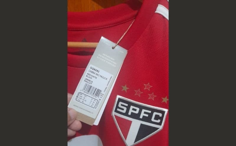 Suposta nova terceira camisa do São Paulo