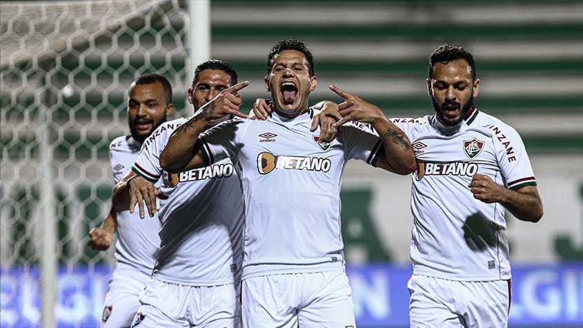 Chapecoense x Fluminense - Comemoração Flu