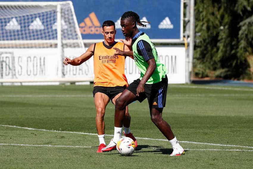 Eduardo Camavinga - Real Madrid - Treino