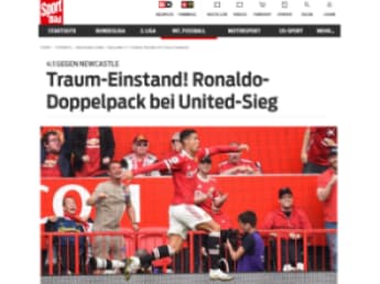 SPORT Bild - Cristiano Ronaldo