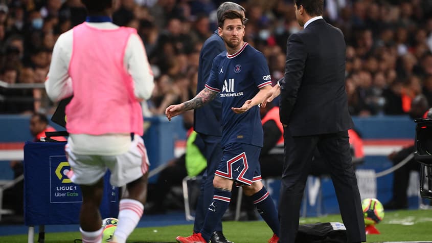 PSG x Lyon - Messi