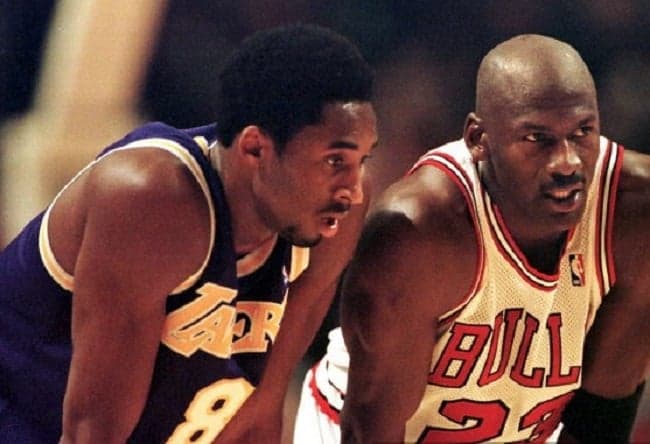 Michael Jordan e Kobe Bryant
