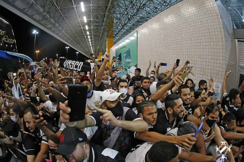 Torcida do Vasco em Aracaju