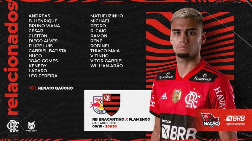 Flamengo - Relacionados