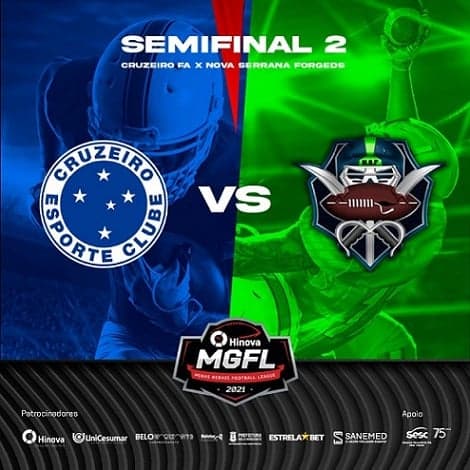 Cruzeiro FA e Nova Serrana Forgeds farão o segundo duelo para decidir uma vaga na final da Liga MGFL Hinvoa