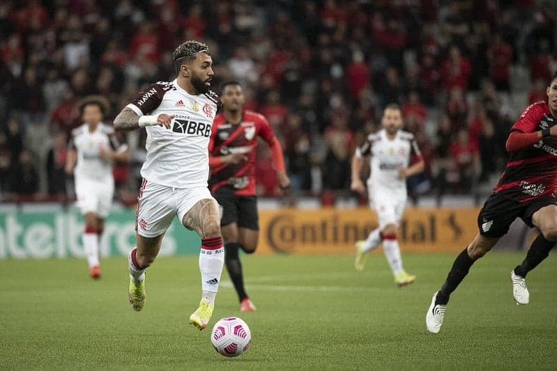 Athletico-PR x Flamengo - Gabigol