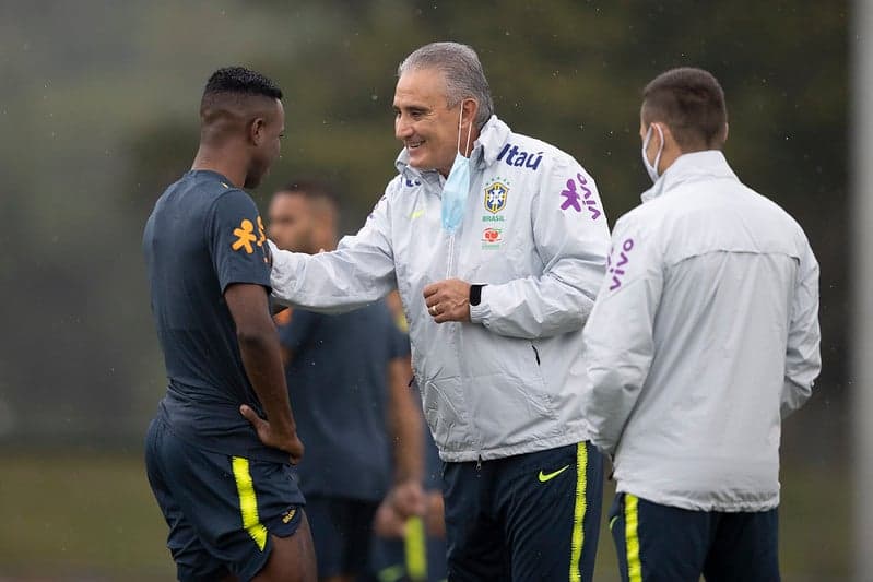Vinicius Junior e Tite