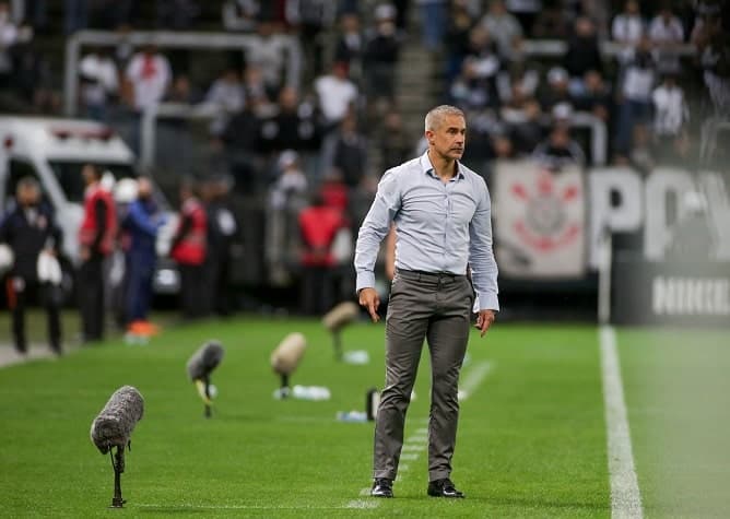 Sylvinho - Corinthians x Chapecoense